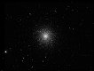 M13  kulová hvězdokupa<br/>Stáří asi 11,65 miliard let<br/>Vzdálenost 23150 ly 
